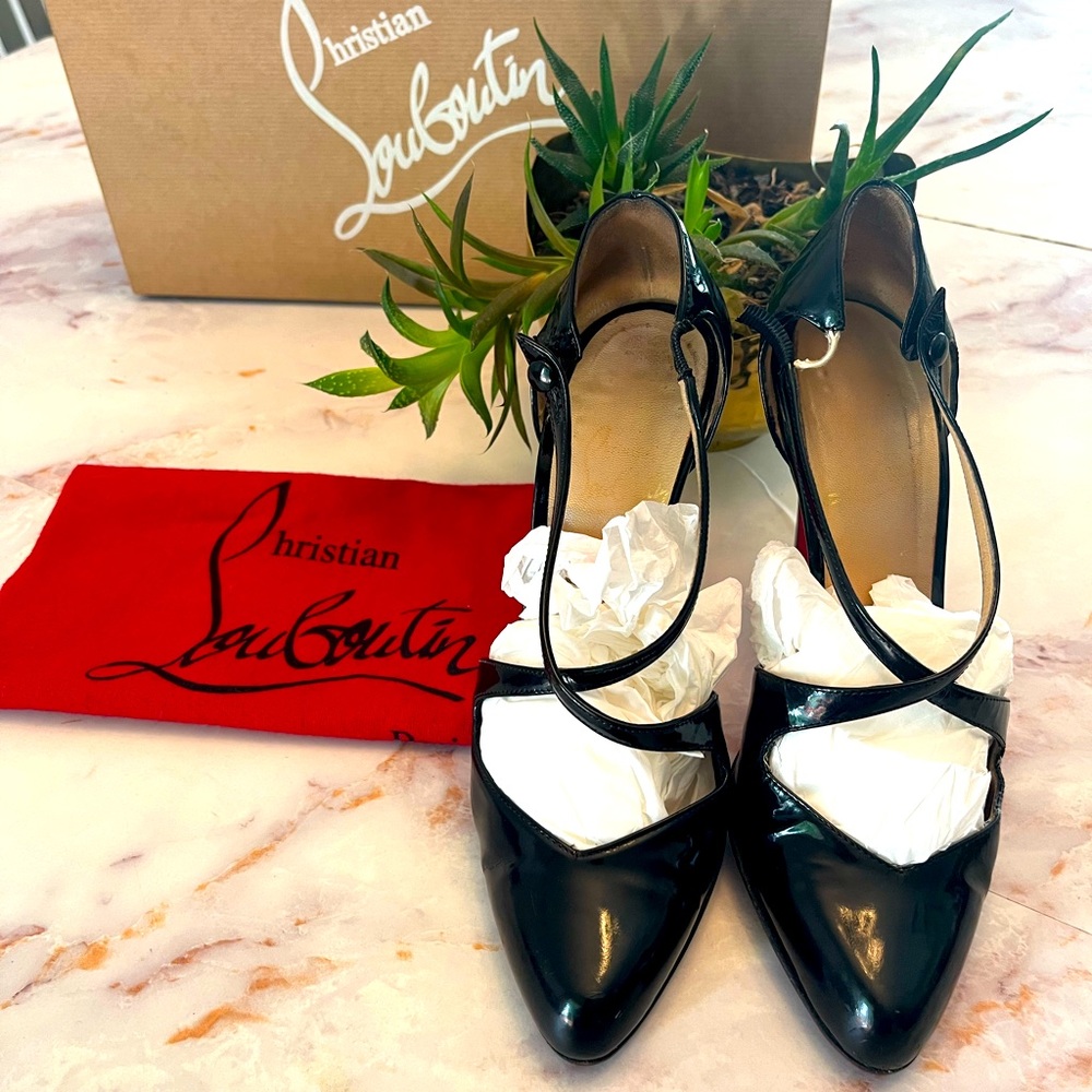 Christian Louboutin Patent Triclo 100